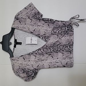 NWT Forever 21 Snack Crop size small S